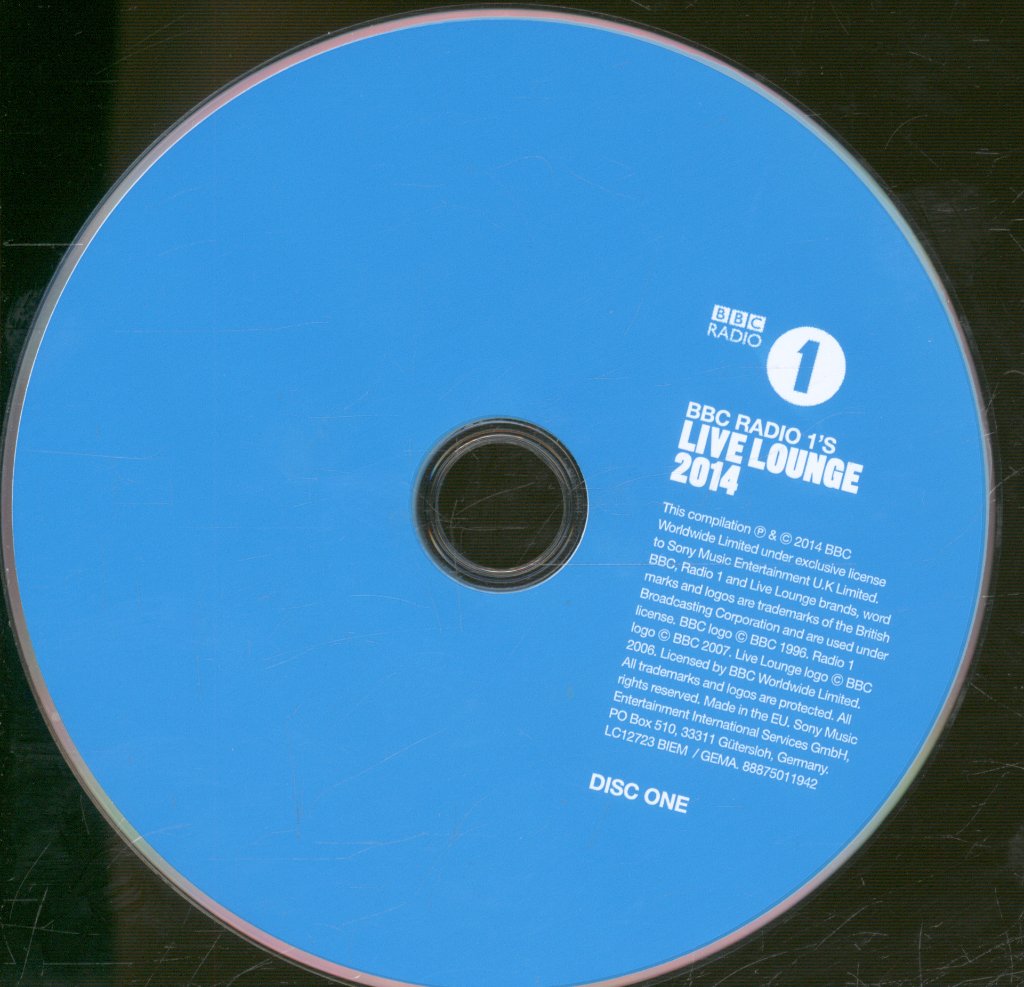 Various Artists - BBC Radio 1's Live Lounge 2014 - Double Cd
