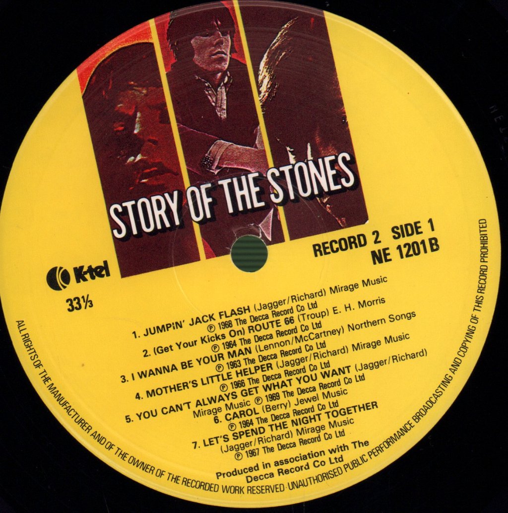 Rolling Stones - Story Of The Stones - Double Lp