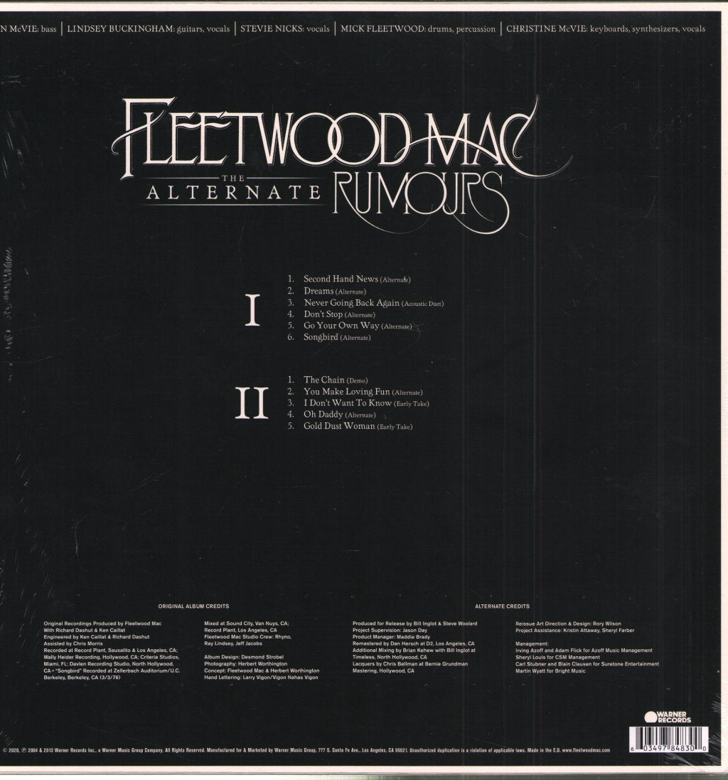 Fleetwood Mac - Alternate Rumours - Lp