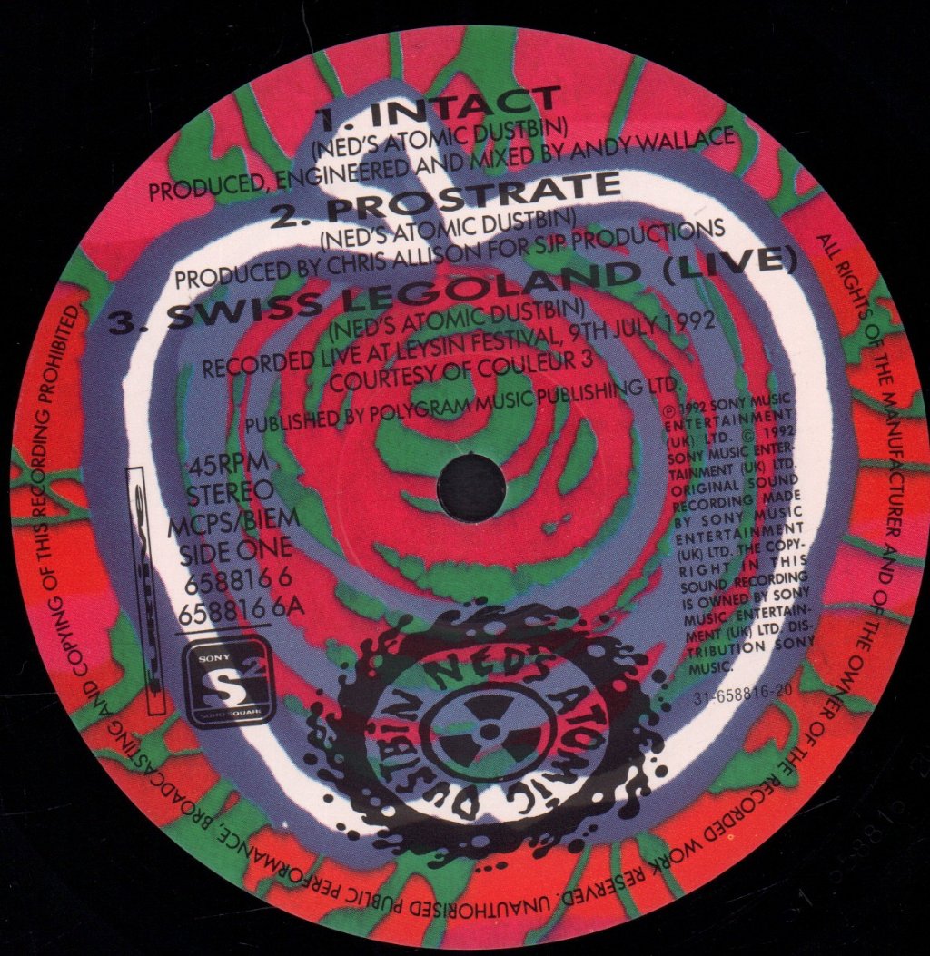 Ned's Atomic Dustbin - Intact - 12 Inch