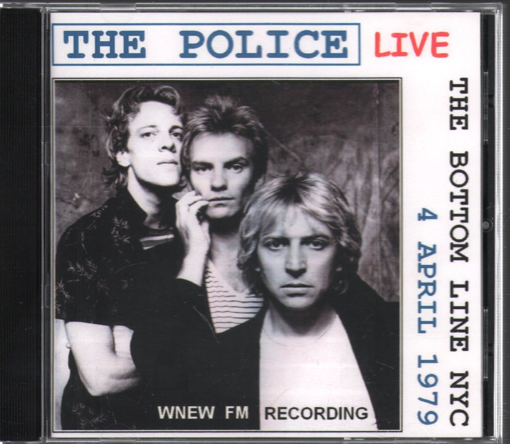 Police - Live at The Bottom Line, NYC April 1979 - Cd