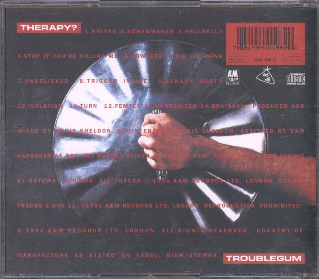 Therapy? - Troublegum - Cd