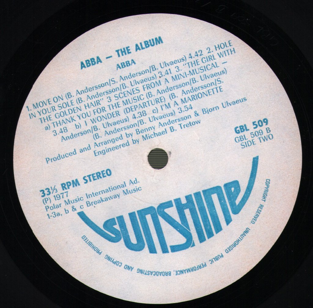 ABBA - Album - Lp