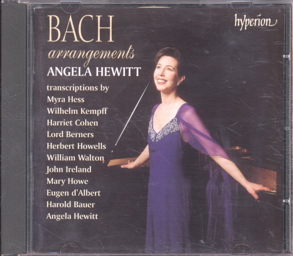 Angela Hewitt - Bach Arrangements - Cd