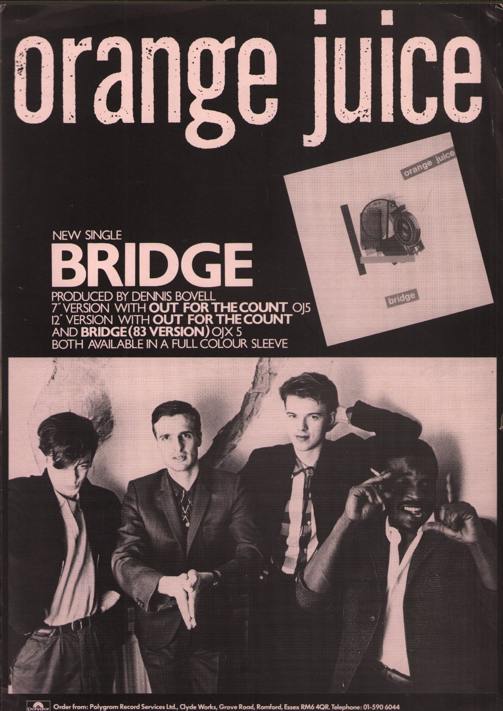 Orange Juice - Bridge - Flyer