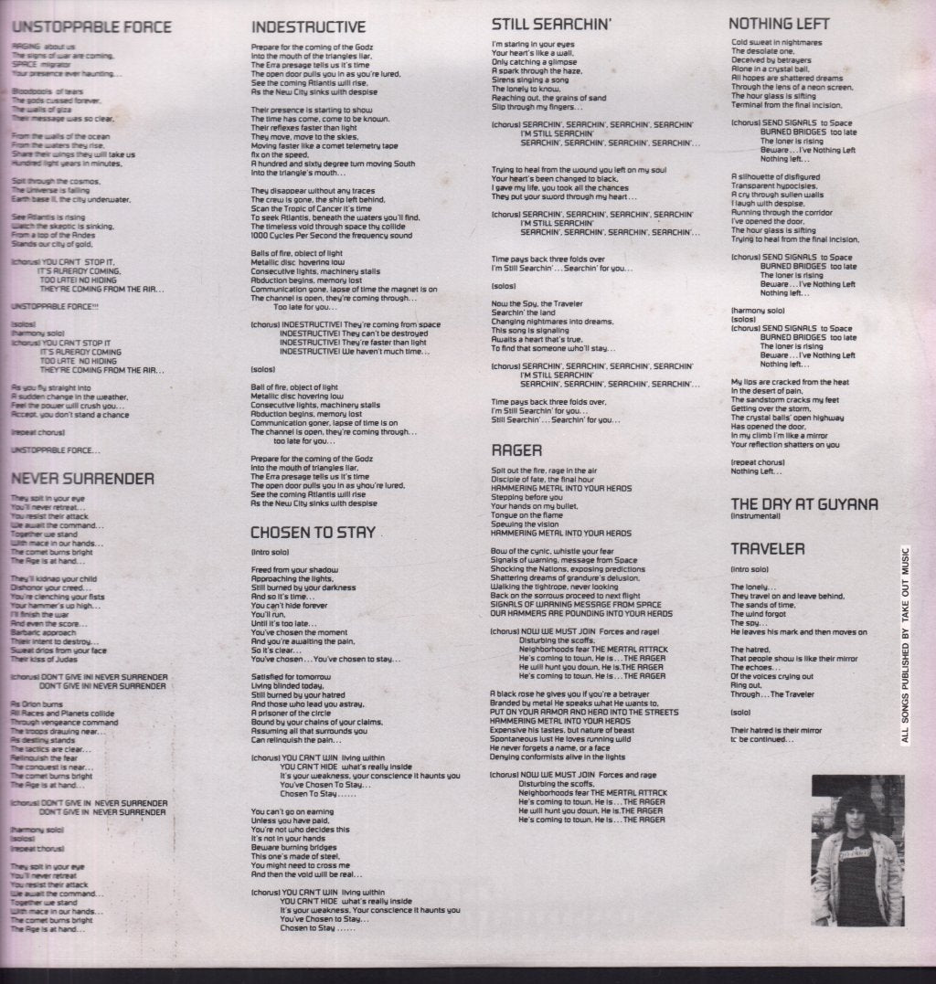Agent Steel - Unstoppable Force - Lp