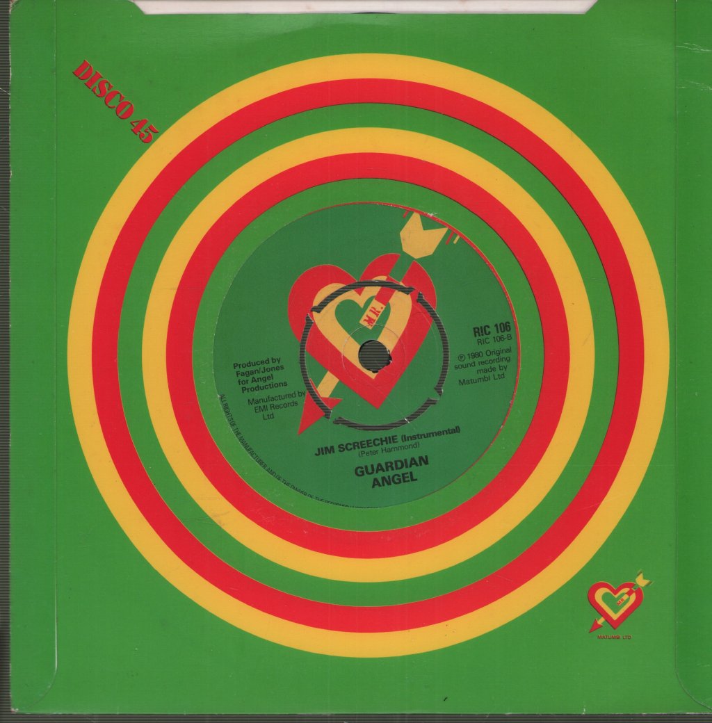 Guardian Angel - Self Service Love - 7 Inch