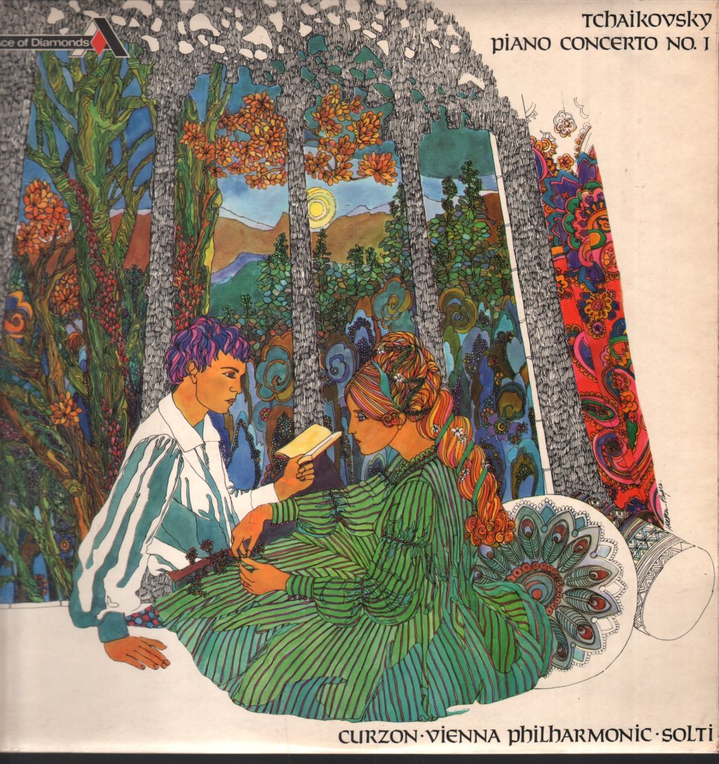 Clifford Curzon / Georg Solti / Vienna Philharmonic - Tchaikovsky - Piano Concerto No 1 In B Flat Minor, Op. 23 - Lp