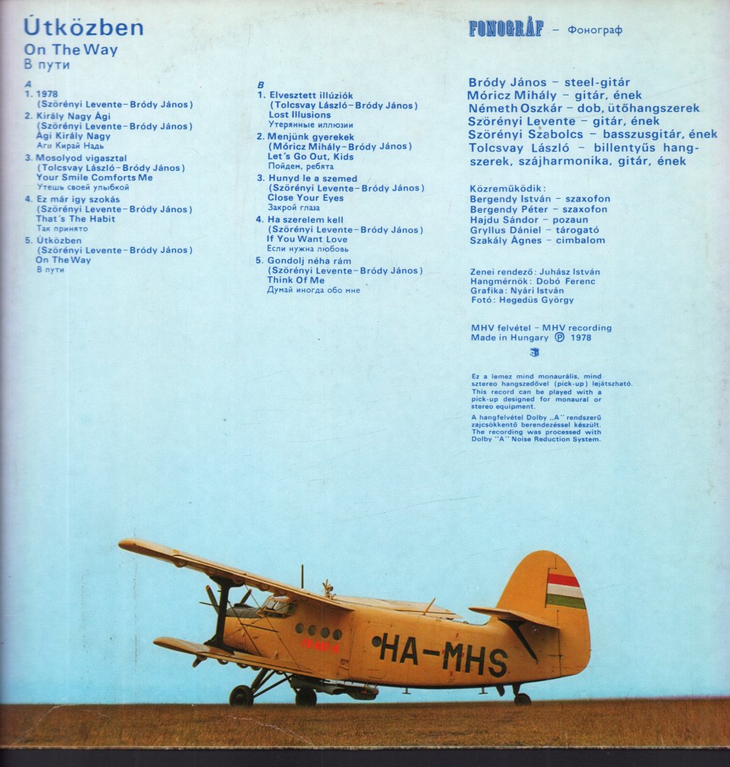 Fonográf - Útközben - Lp