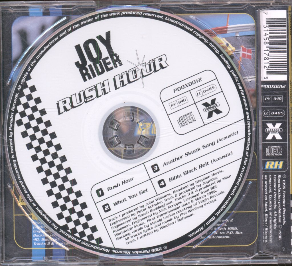 Joyrider - Rush Hour - Cd