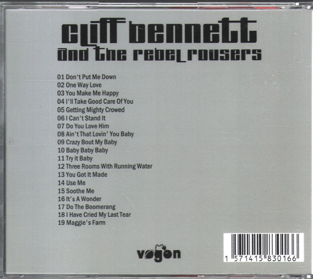Cliff Bennett And The Rebel Rousers - Getting Mighty Crowded - Cd