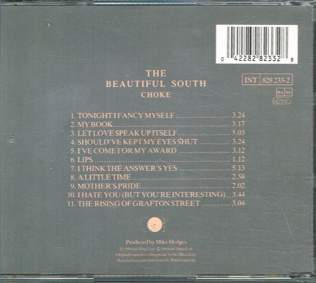 Beautiful South - Choke - Cd