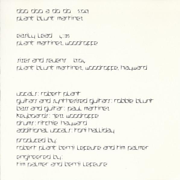 Robert Plant - Shaken 'N' Stirred - Cd