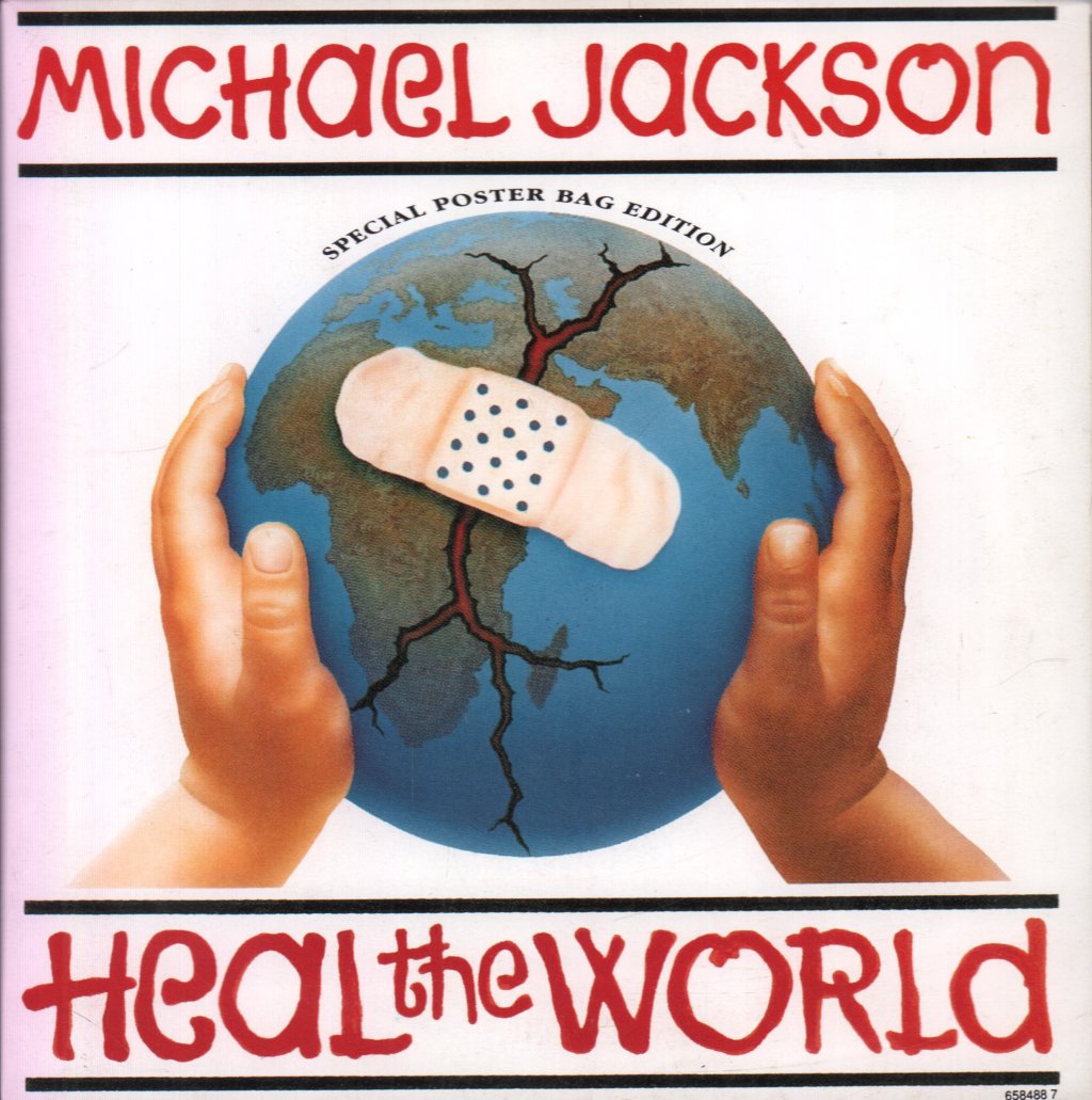 Michael Jackson - Heal The World - 7 Inch