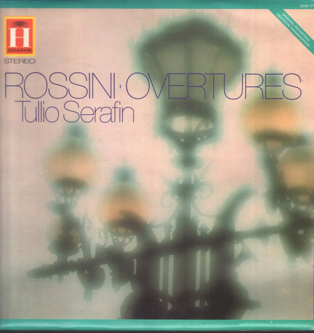 Tullio Serafin / Rome Opera Orchestra - Rossini - Overtures - Lp