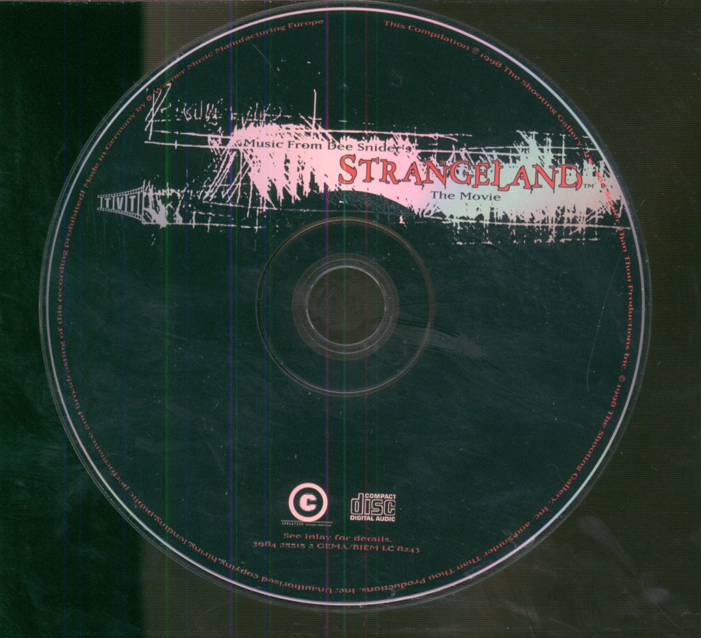 Various Artists - Dee Snider's Strangeland Original Motion Picture Soundtrack - Cd