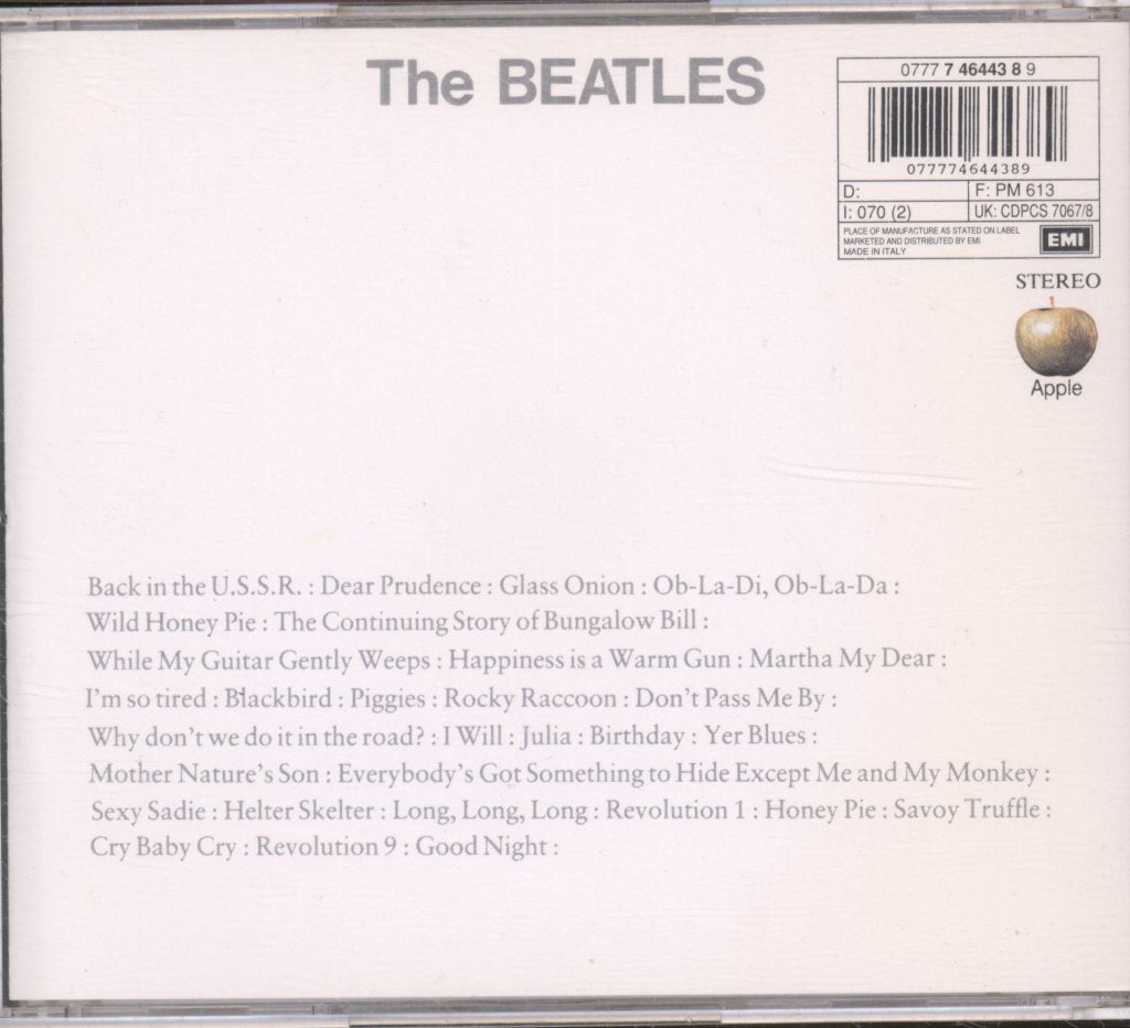 Beatles - Beatles - Double Cd