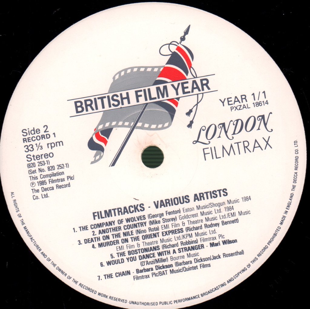 Various Artists - Filmtracks - The Best Of British Film Music - Double Lp