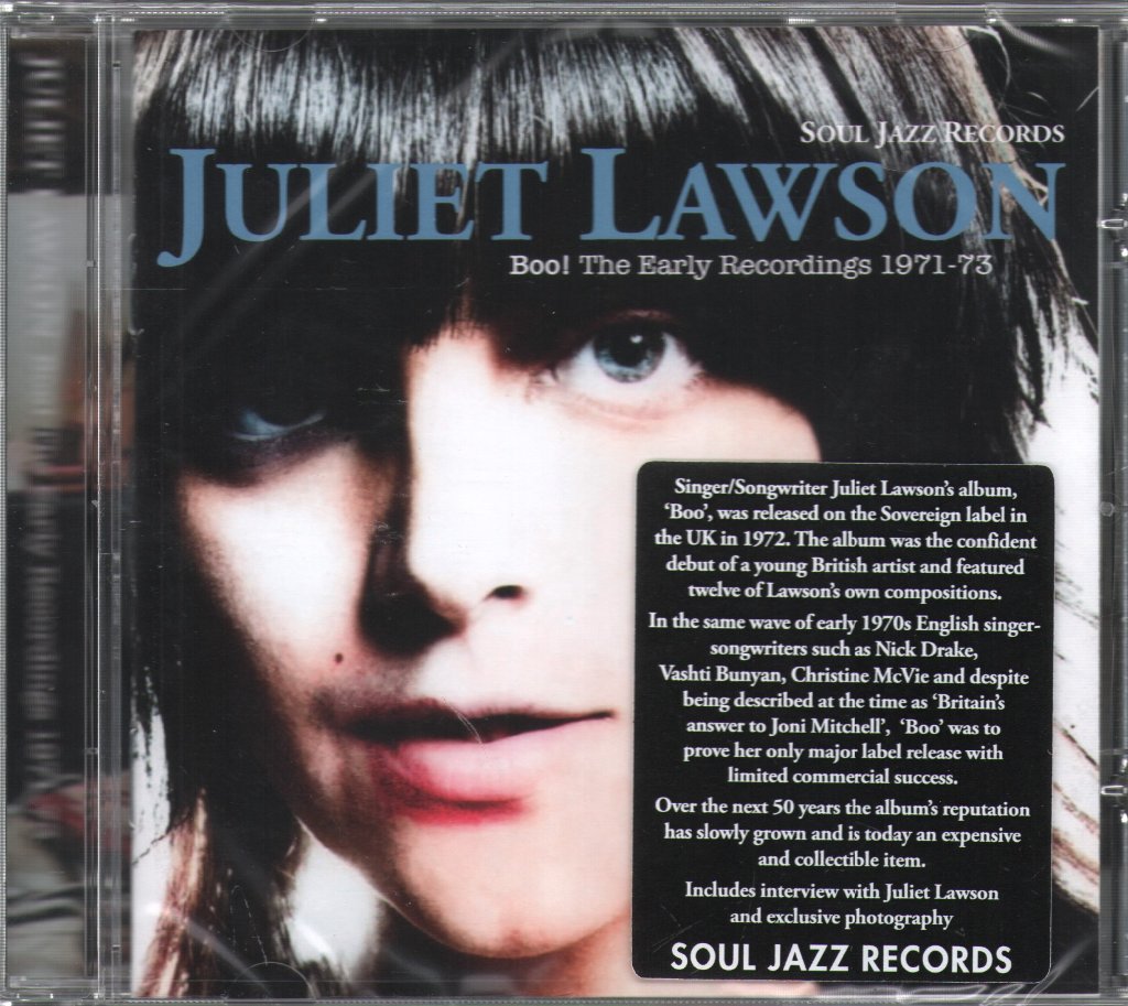 Juliet Lawson - Boo! the Early Recordings 1971-73 - Cd