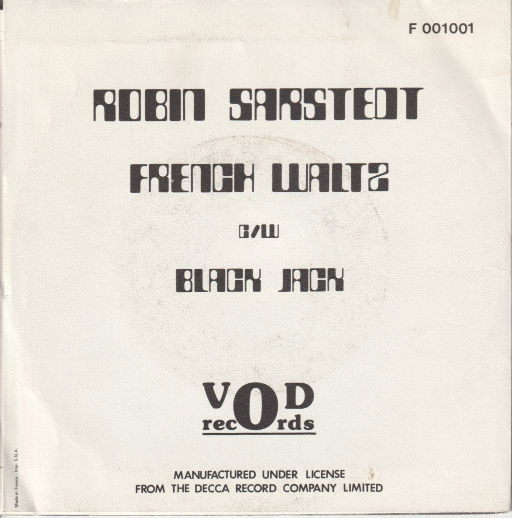 Robin Sarstedt - French Waltz - 7 Inch