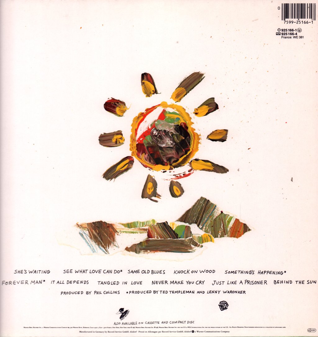 Eric Clapton - Behind The Sun - Lp