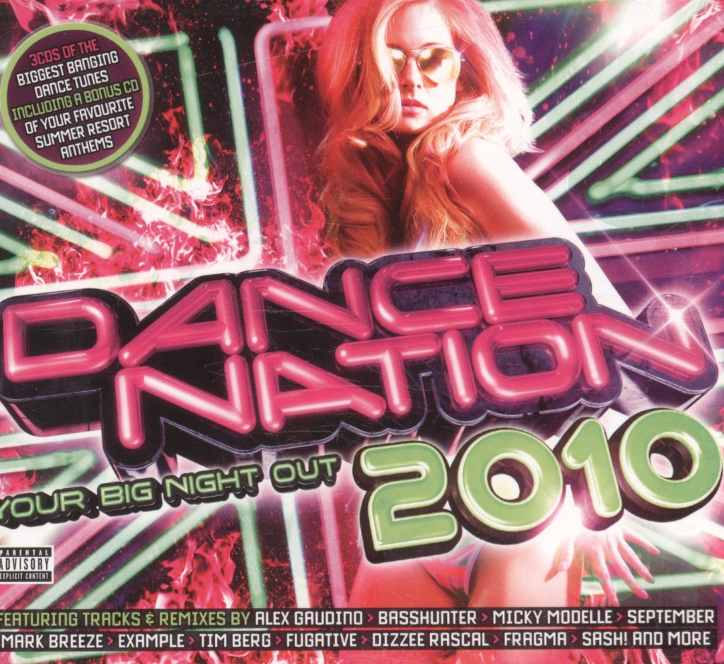 Various Artists - Dance Nation 2010 - Your Big Night Out - Triple Cd