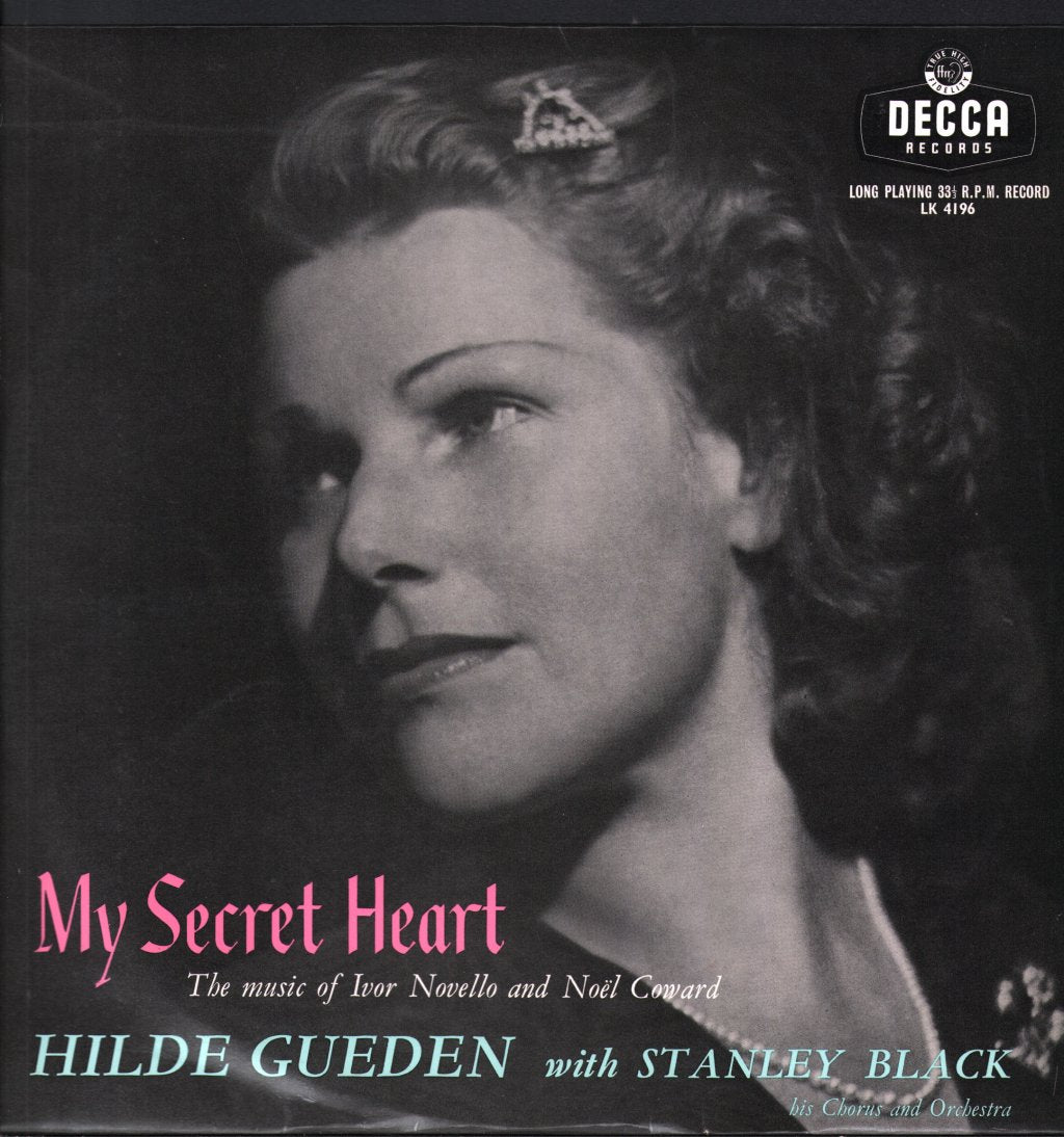 Hilde Gueden With Stanley Black, his Chorus and Orchestra - My Secret Heart - Lp