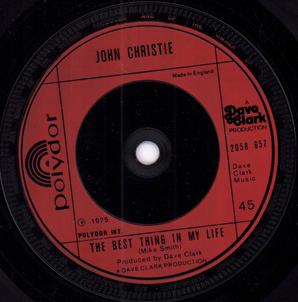 John Christie - Runaway - 7 Inch
