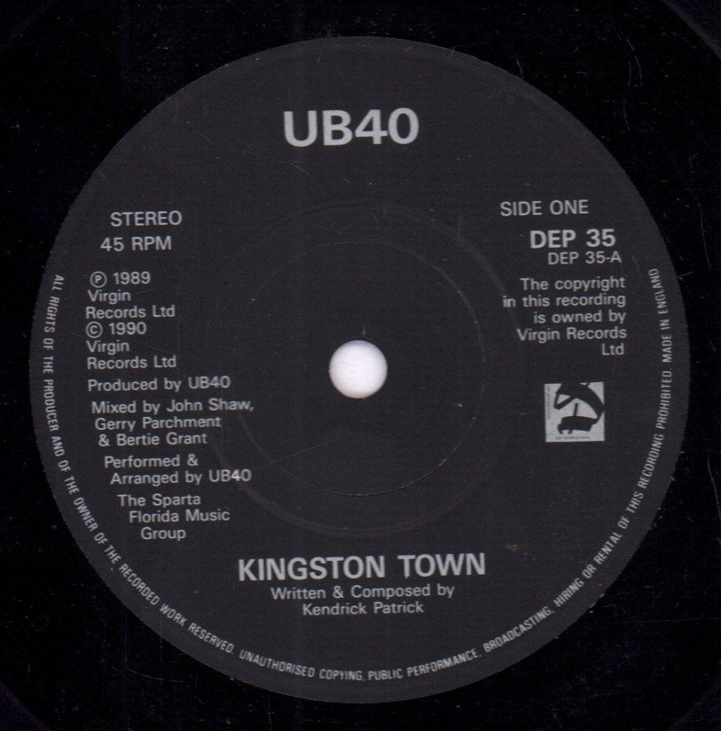 UB40 - Kingston Town - 7 Inch
