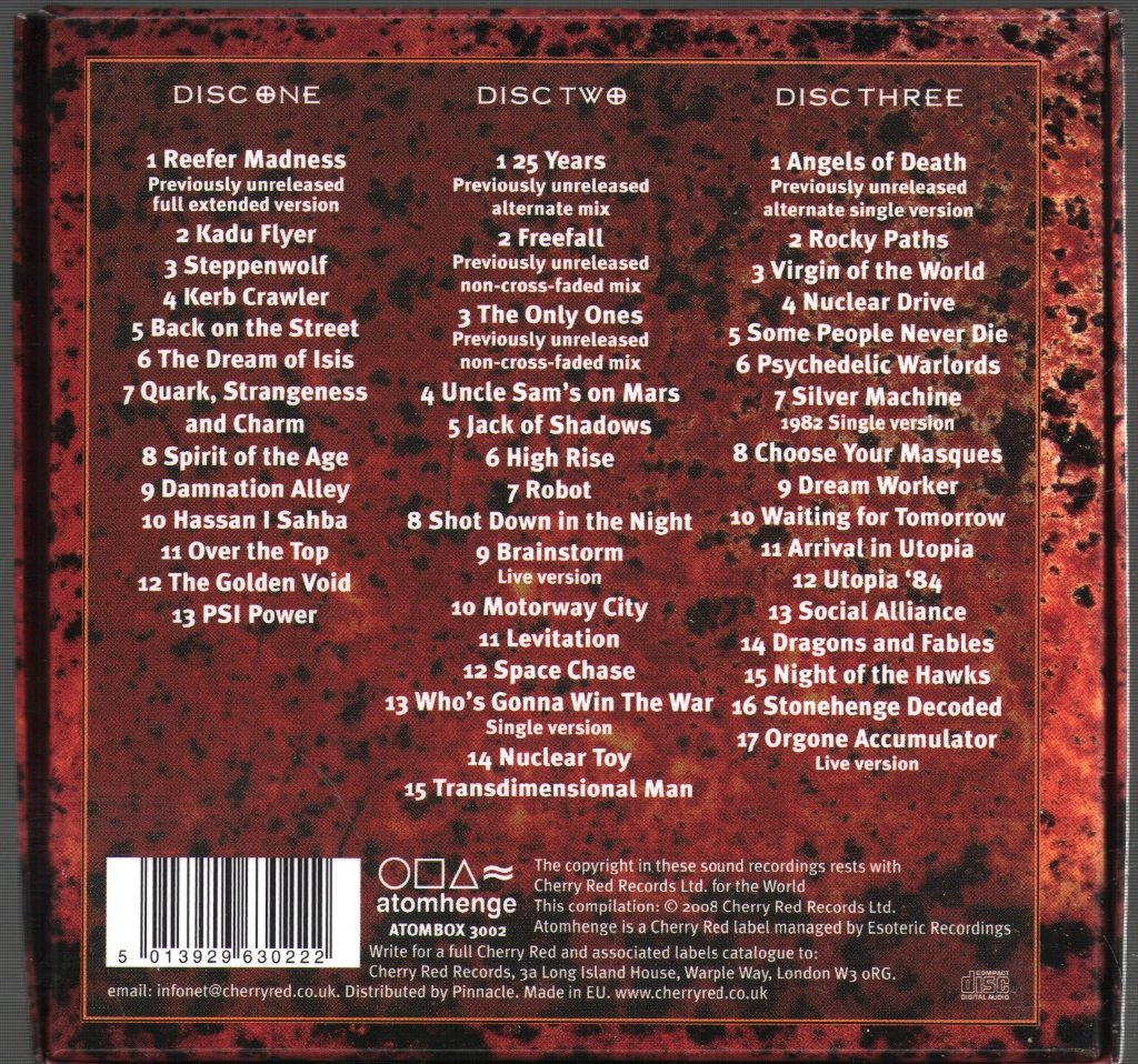 Hawkwind - Spirit Of The Age - An Anthology 1976-1984 - Cd Set