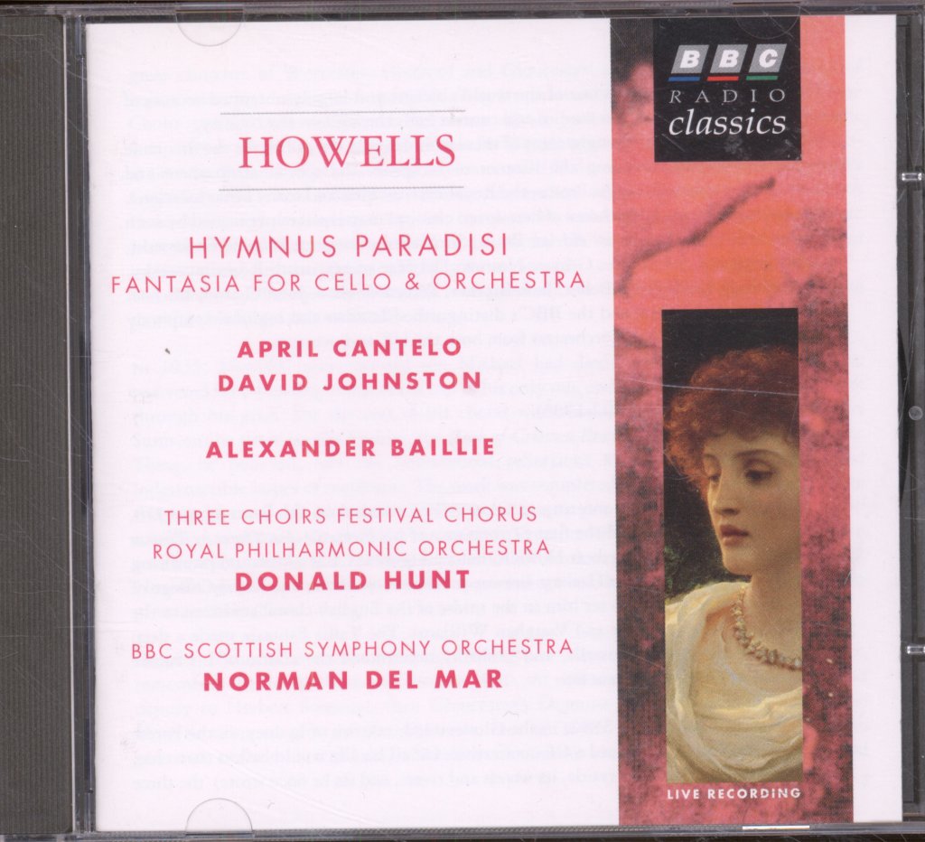 Various Artists - Herbert Howells - Hymnus Paradisi - Cd