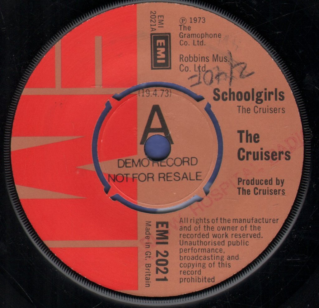 Cruisers (pop) - Schoolgirls - 7 Inch