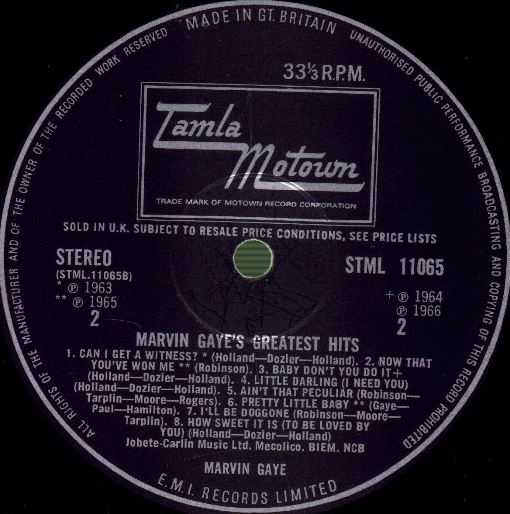 Marvin Gaye - Greatest Hits - Lp