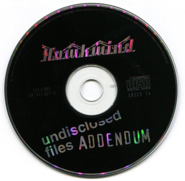 Hawkwind - Undisclosed Files (Addendum) - Cd