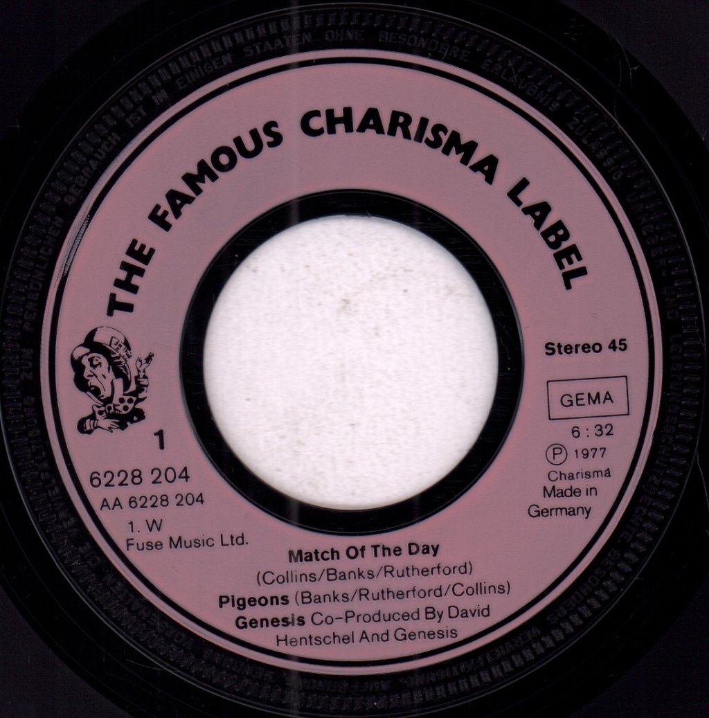 Genesis - Spot The Pigeon - 7 Inch