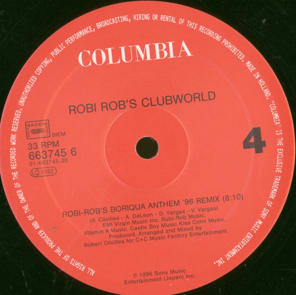 Robi Rob's Clubworld - Shake That Body - Triple 12 Inch
