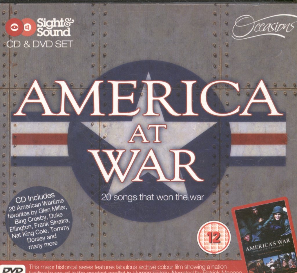 Various Artists - America At War (20 Songs That Won The War) - Cd/Dvd