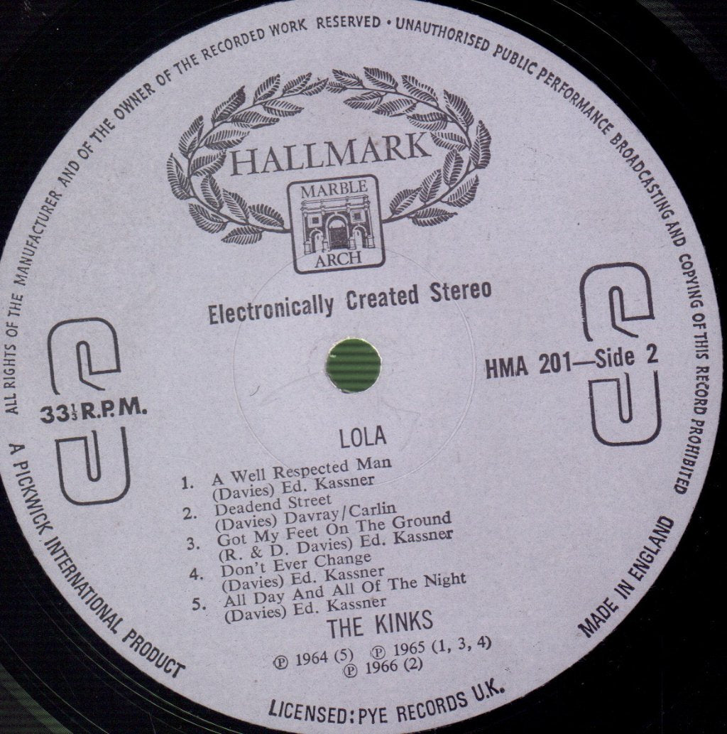 Kinks - Lola - Lp