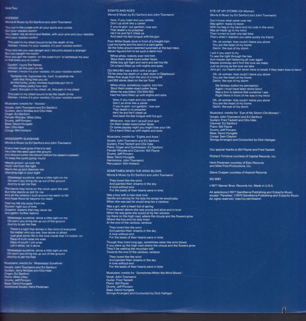 Sanford And Townsend - Duo Glide - Lp