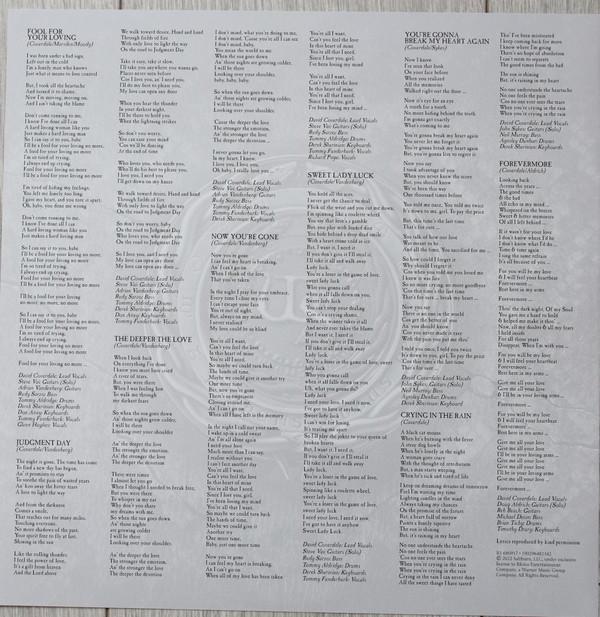 Whitesnake - Greatest Hits - Revisited - Remixed - Remastered - MMXXII - Double Lp