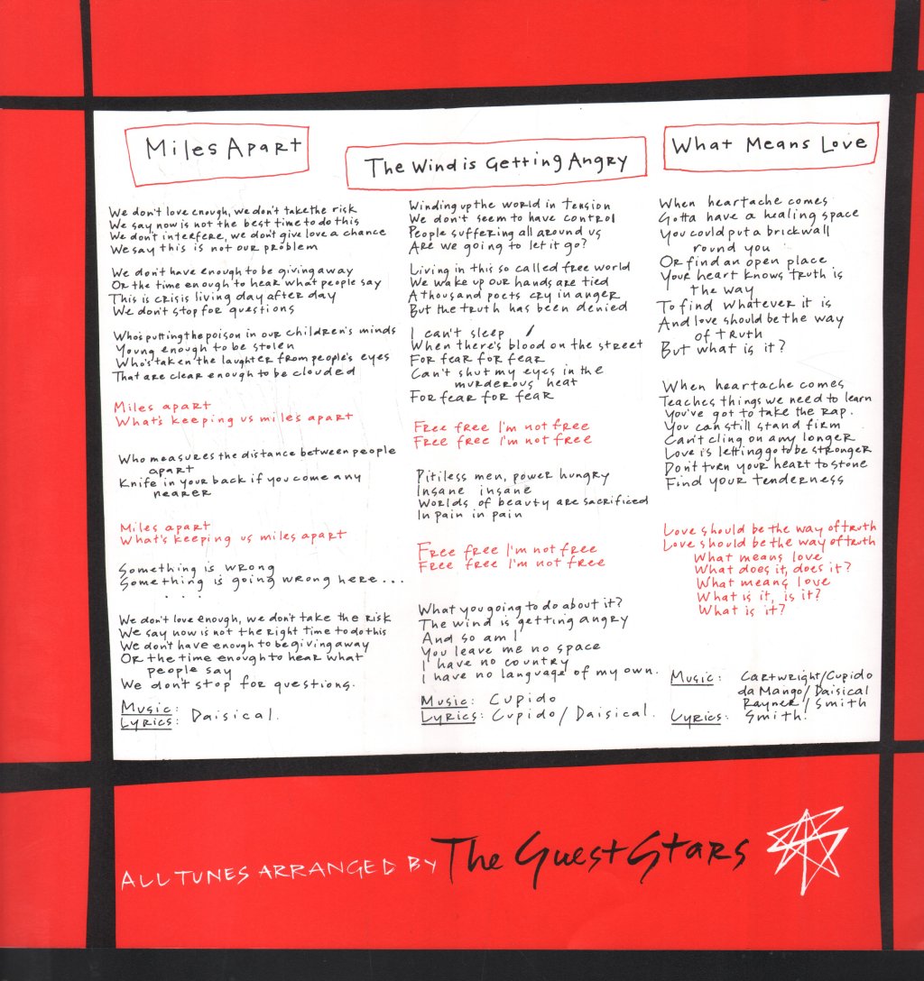 Guest Stars - Out At Night - Lp
