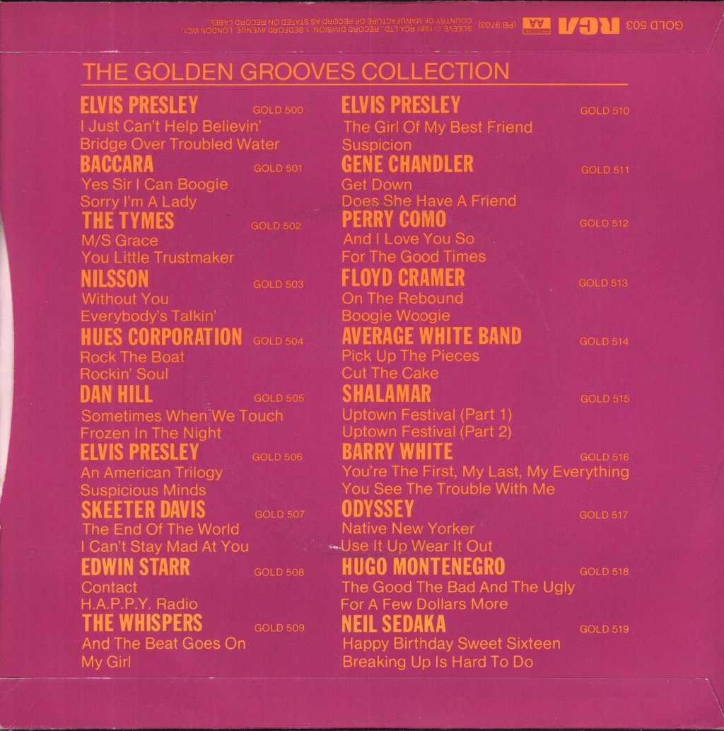Nilsson - Without You - 7 Inch