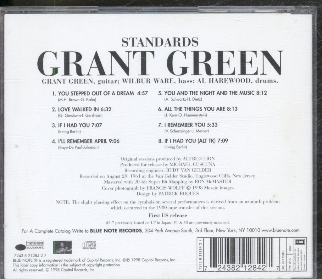 Grant Green - Standards - Cd