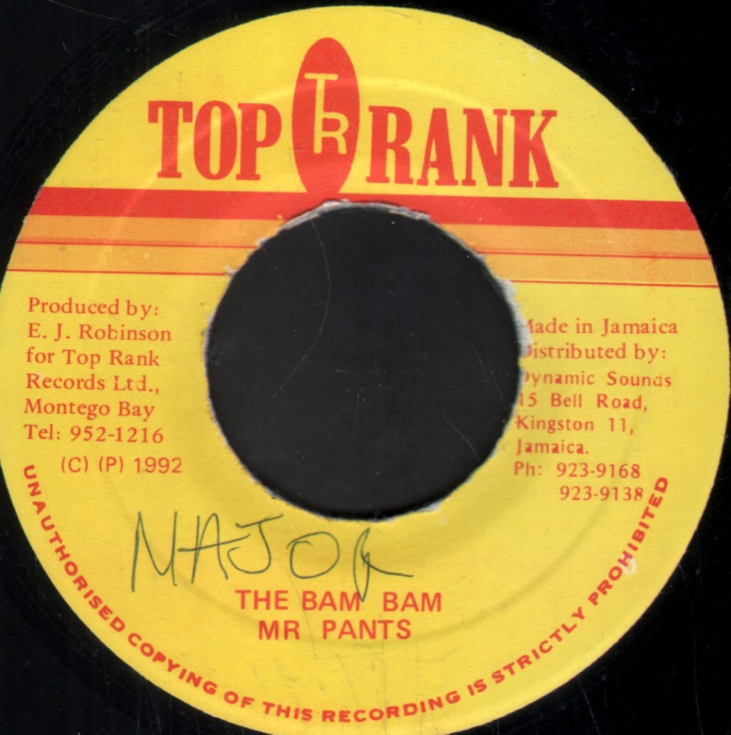 Mr. Pants - Bam Bam - 7 Inch
