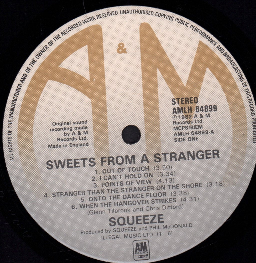 Squeeze - Sweets From A Stranger - Lp