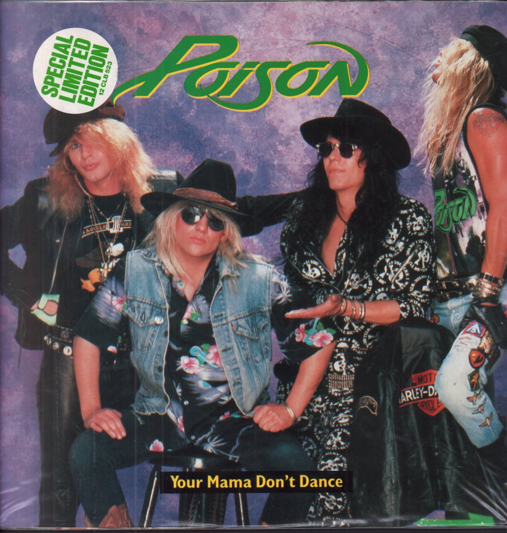 Poison - Your Mama Don't Dance - 12 Inch