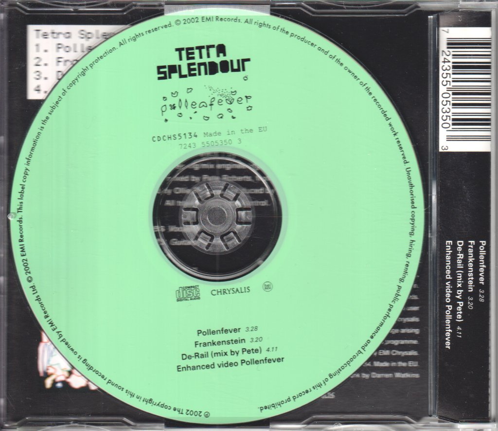 Tetra Splendour - Pollenfever - Cd