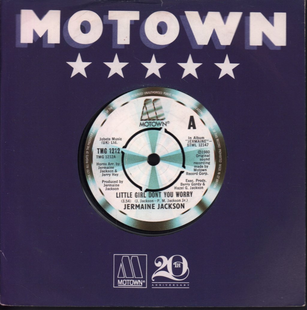 Jermaine Jackson - Little Girl Don't You Worry - 7 Inch
