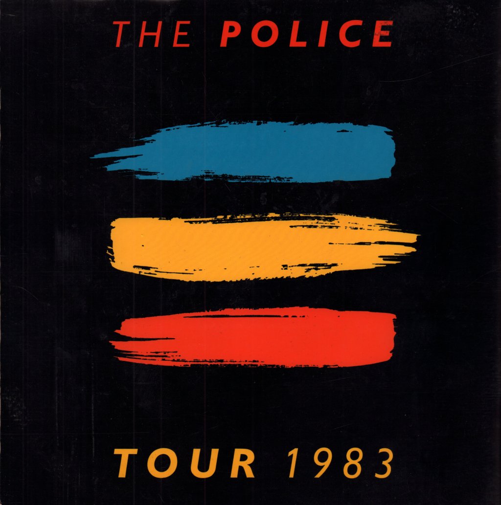 Police - Synchronicity 83 - Tour Programme