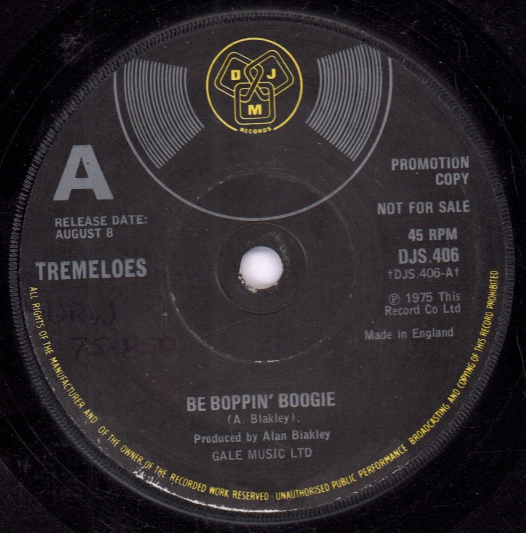 Tremeloes - Be Boppin' Boogie - 7 Inch